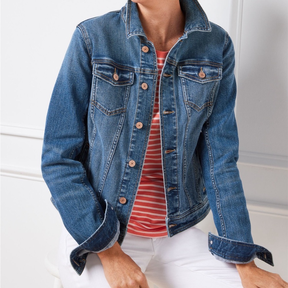 Talbots Classic Jean Jacket - Isabella Wash